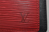 Authentic Louis Vuitton Epi Agenda PM Notebook Cover Red Black R2005E LV 0544K