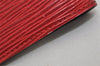 Authentic Louis Vuitton Epi Agenda PM Notebook Cover Red Black R2005E LV 0544K