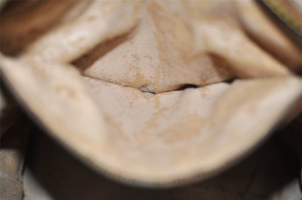 Authentic Louis Vuitton Monogram Bucket PM Shoulder Tote Bag M42238 Junk 0547I