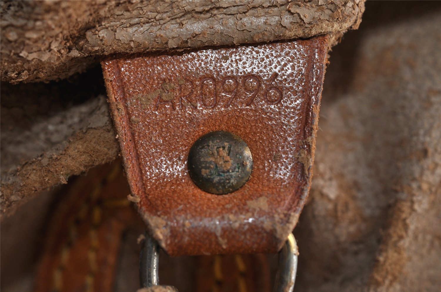 Authentic Louis Vuitton Monogram Bucket PM Shoulder Tote Bag M42238 Junk 0547I