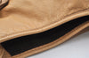 Authentic YVES SAINT LAURENT Saint Tropez Shoulder Bag Leather Beige 0547J