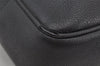 Authentic CHANEL Vintage Caviar Skin CC Logo Shoulder Tote Bag Black 0548J