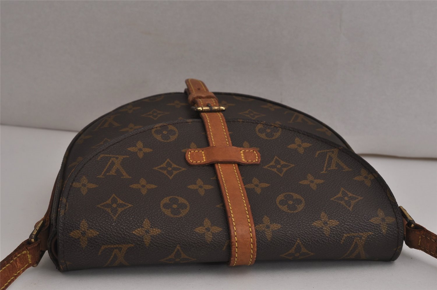 Authentic Louis Vuitton Monogram Chantilly MM Shoulder Bag M51233 LV Junk 0549K