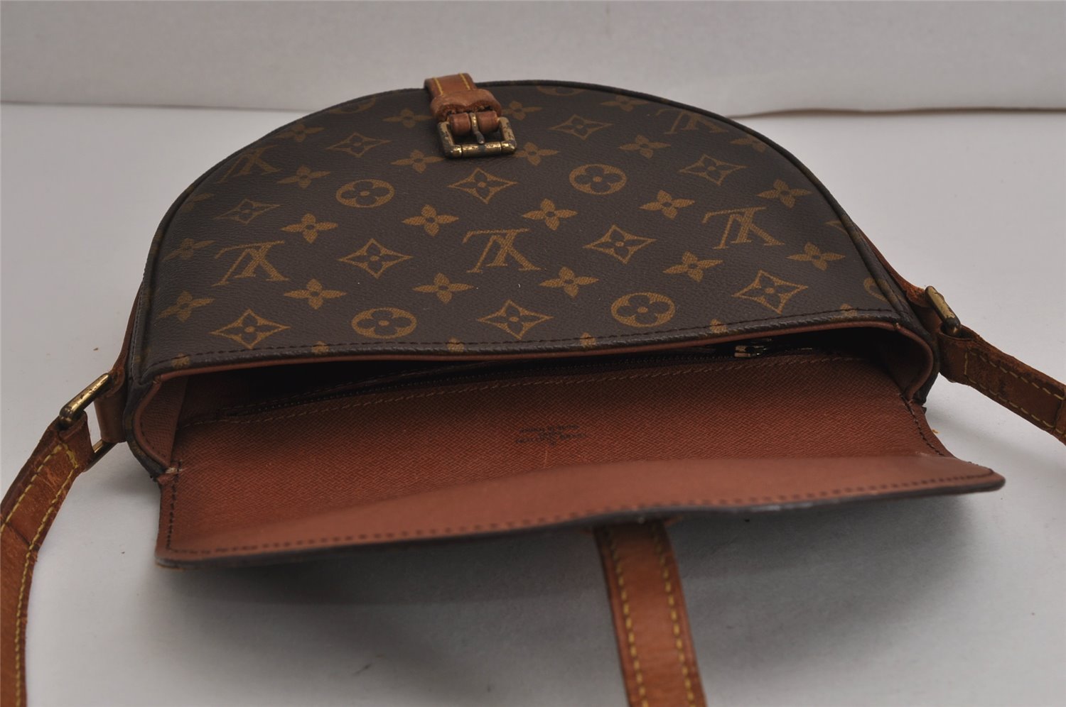 Authentic Louis Vuitton Monogram Chantilly MM Shoulder Bag M51233 LV Junk 0549K