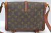 Authentic Louis Vuitton Monogram Sac Vendome Shoulder Cross Bag Old Model 0550I