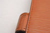 Authentic Louis Vuitton Epi Agenda MM Notebook Cover Brown R20043 LV 0550J