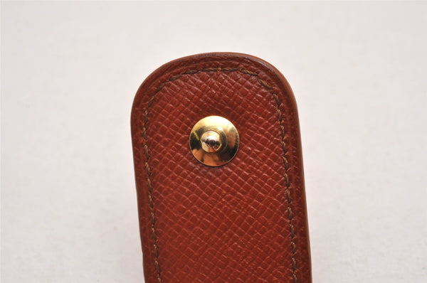 Authentic Louis Vuitton Epi Agenda MM Notebook Cover Brown R20043 LV 0550J