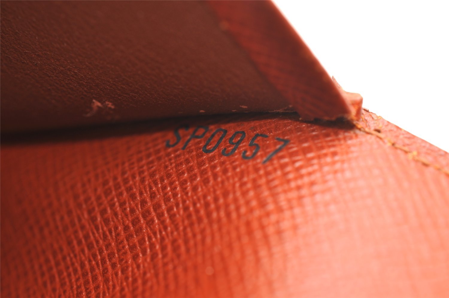 Authentic Louis Vuitton Epi Agenda MM Notebook Cover Brown R20043 LV 0550J