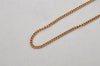 Authentic Christian Dior Gold Tone Chain Pendant Necklace CD 0550K