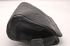 Authentic CHANEL Caviar Skin CC Logo Cosmetic Pouch Purse Black Junk 0552J