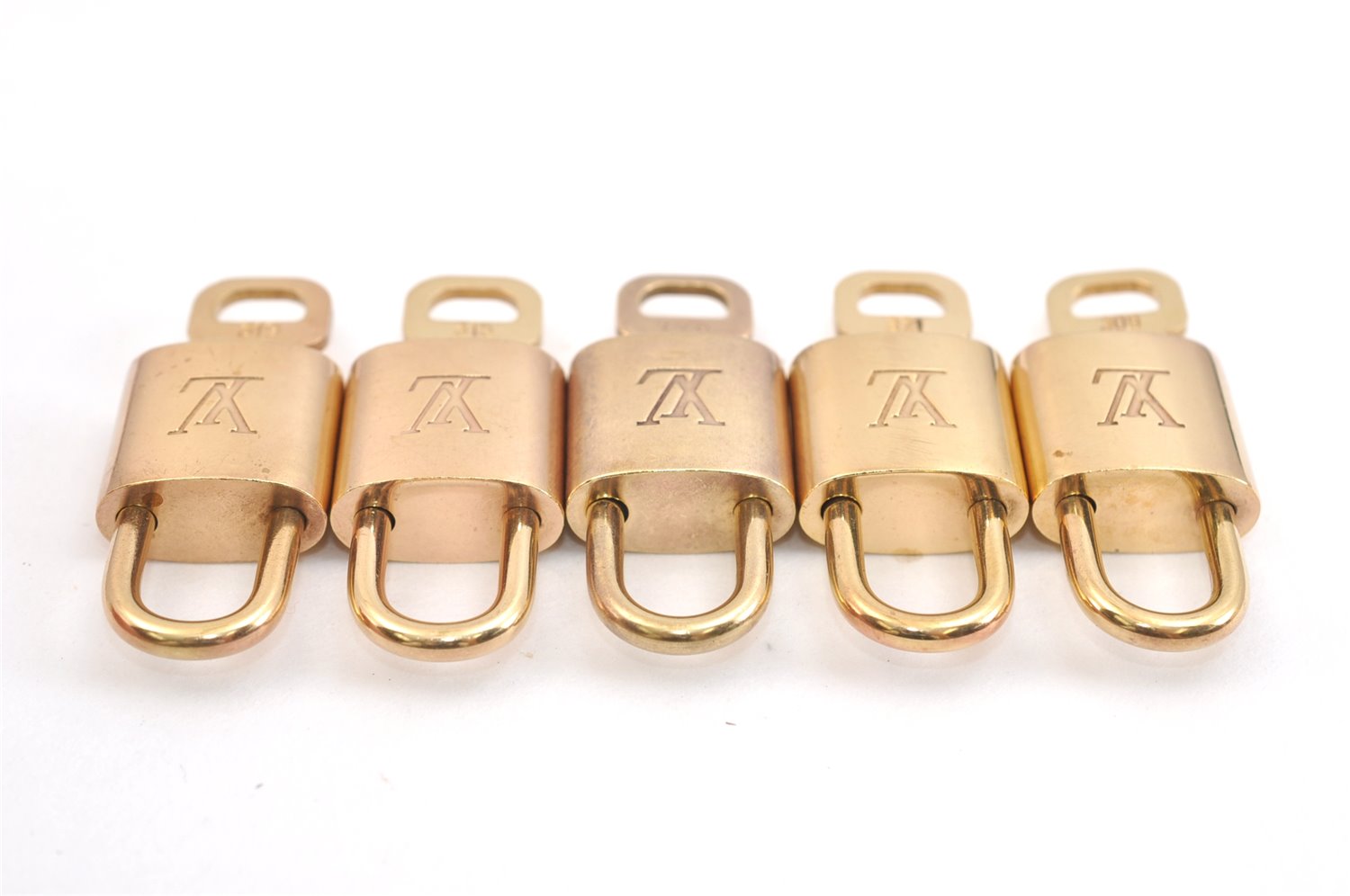 Authentic Louis Vuitton Padlock & Keys 10Set LV 0552L