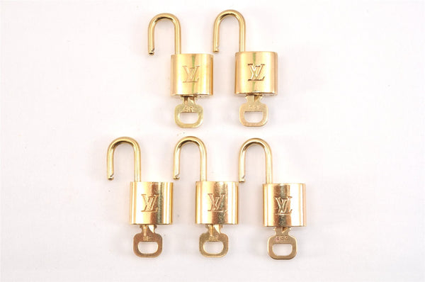 Authentic Louis Vuitton Padlock & Keys 10Set LV 0552L