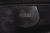 Authentic GUCCI Vintage Horsebit Shoulder Tote Bag Enamel Black Junk 0553I