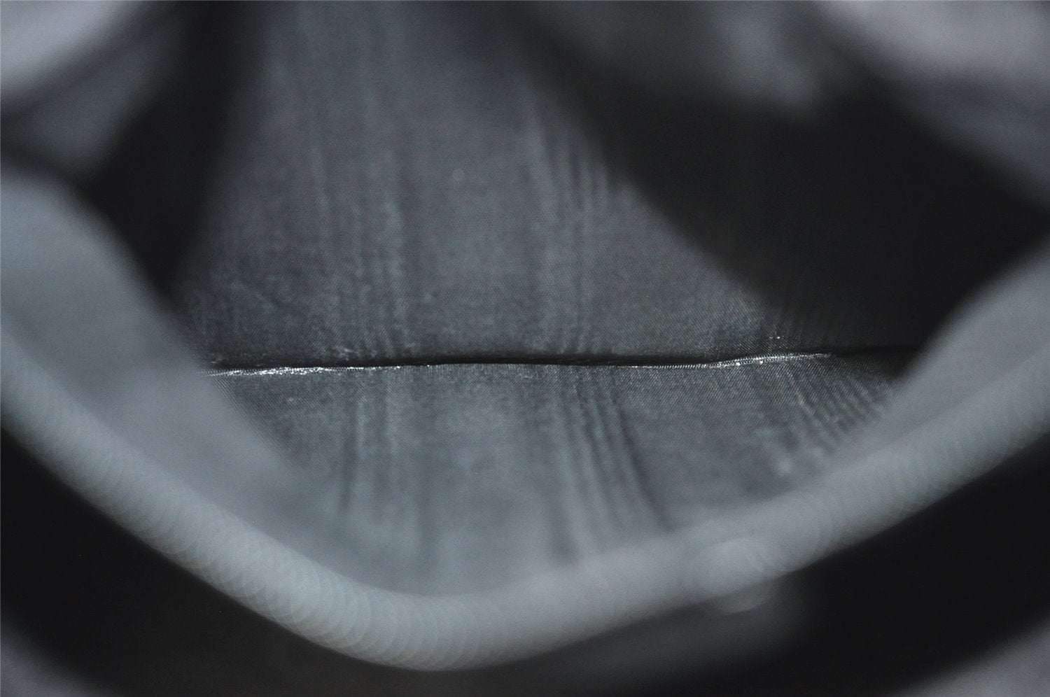 Authentic GUCCI Vintage Horsebit Shoulder Tote Bag Enamel Black Junk 0553I