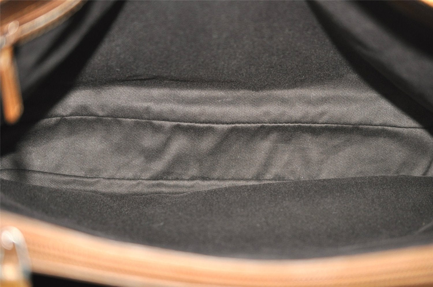 Authentic GUCCI Bamboo Shoulder Hand Bag GG Canvas Leather 112526 Brown 0553J