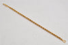 Authentic Christian Dior Chain Bracelet Gold Tone CD 0553K