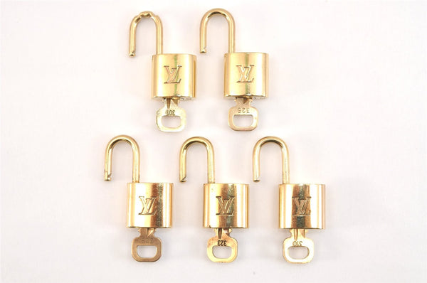 Authentic Louis Vuitton Padlock & Keys 10Set LV 0553L