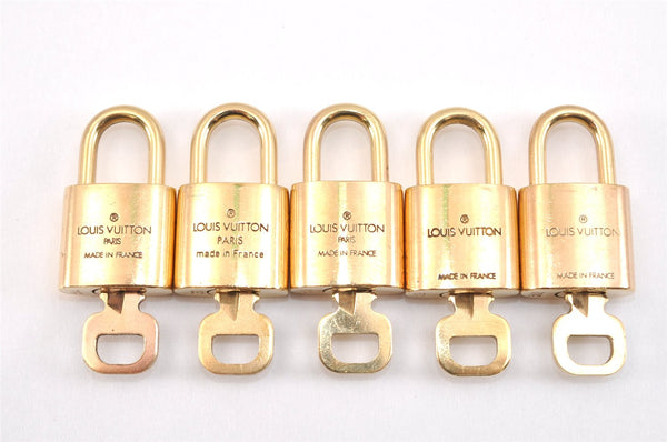 Authentic Louis Vuitton Padlock & Keys 10Set LV 0553L