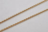 Authentic Christian Dior Gold Tone Chain Rhinestone Pendant Necklace CD 0554K