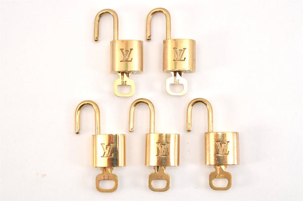 Authentic Louis Vuitton Padlock & Keys 10Set LV 0554L