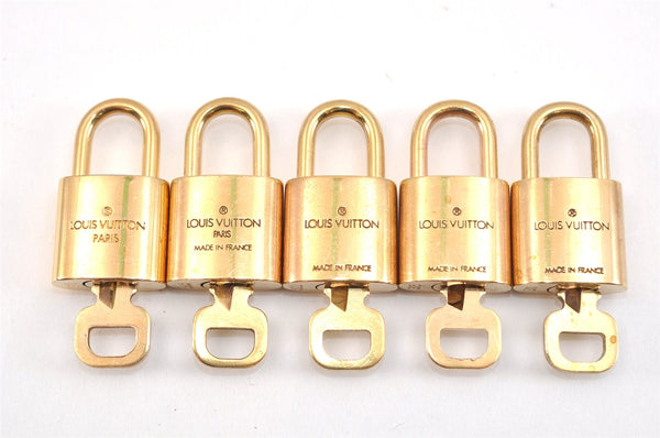 Authentic Louis Vuitton Padlock & Keys 10Set LV 0554L