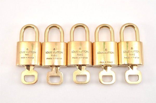 Authentic Louis Vuitton Padlock & Keys 10Set LV 0555L