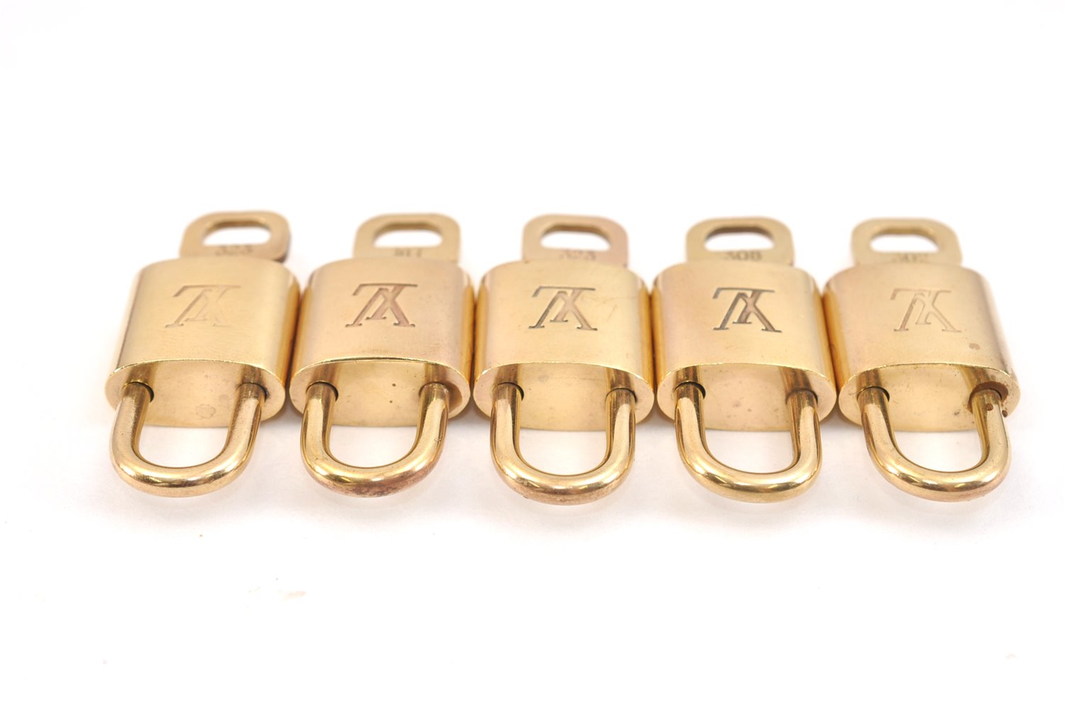 Authentic Louis Vuitton Padlock & Keys 10Set LV 0555L