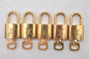 Authentic Louis Vuitton Padlock & Keys 10Set LV 0556L