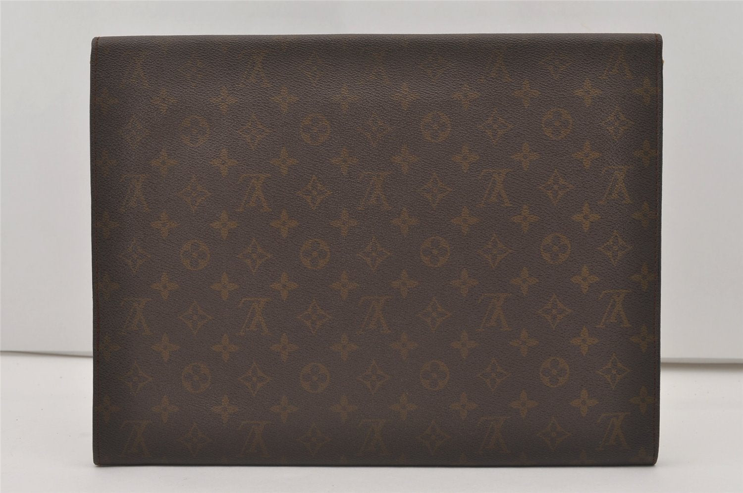 Authentic Louis Vuitton Monogram Poche Ministre Document Case Old Model LV 0557J