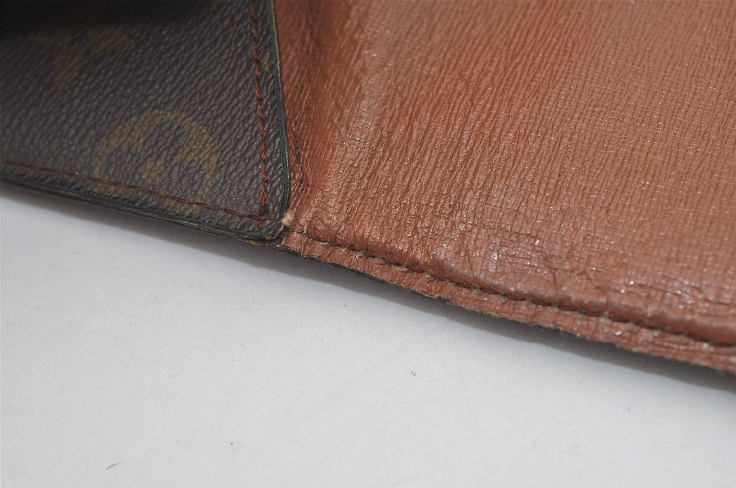 Authentic Louis Vuitton Monogram Poche Ministre Document Case Old Model LV 0557J