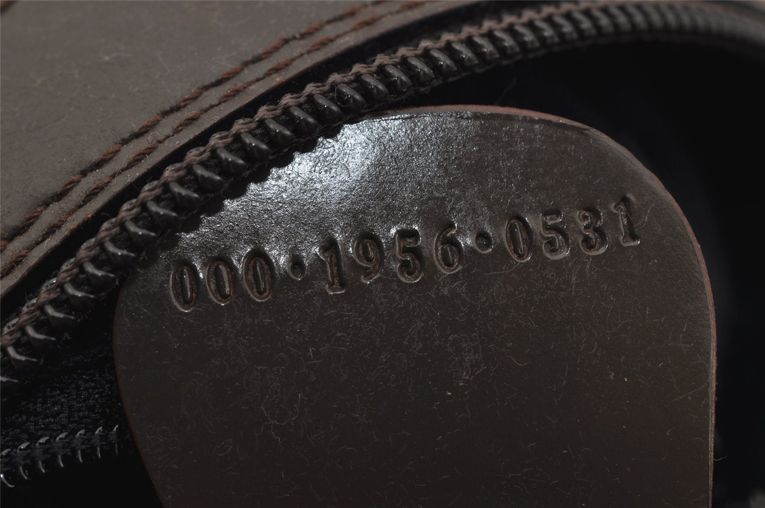 Authentic GUCCI Vintage Bamboo Shoulder Hand Bag Purse Nylon Leather Brown 0558J