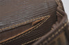 Authentic FENDI Zucchino Shoulder Cross Body Bag Purse PVC Leather Brown 0559J