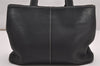 Authentic Burberrys Vintage Leather Shoulder Hand Bag Purse Black 0560J