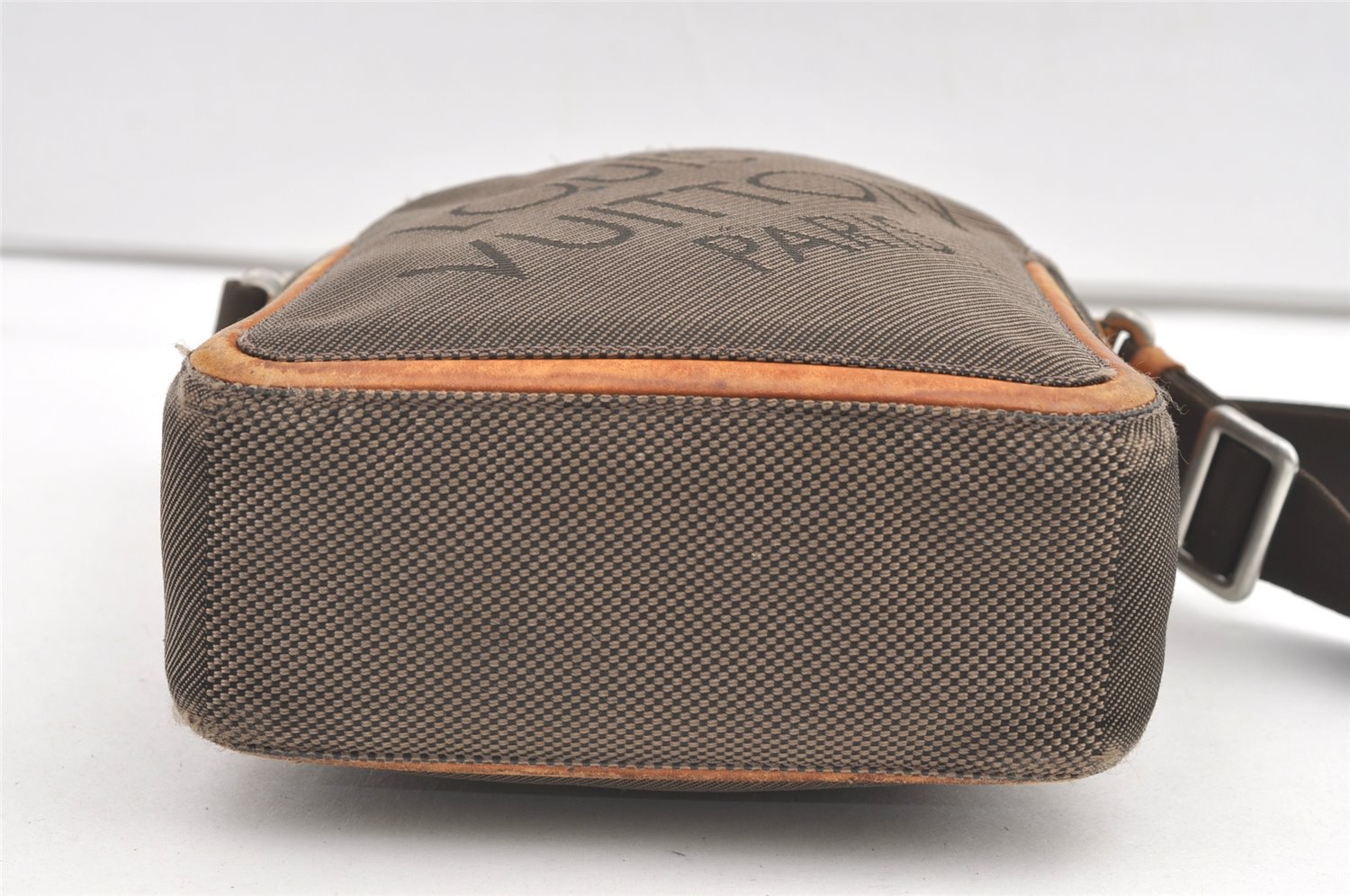 Auth Louis Vuitton Damier Geant Citadin MM Shoulder Bag M93040 Brown Junk 0560K