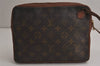 Authentic Louis Vuitton Monogram Pochette Sport Clutch Hand Bag Old Model 0562K