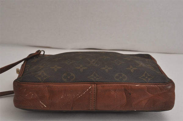 Authentic Louis Vuitton Monogram Pochette Sport Clutch Hand Bag Old Model 0562K