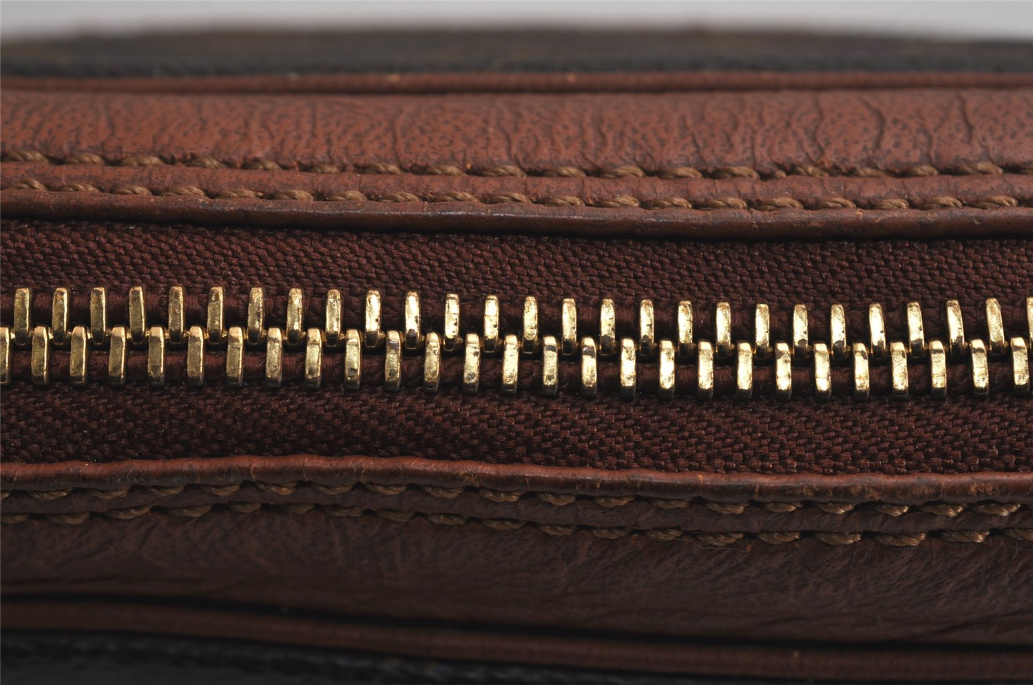 Authentic Louis Vuitton Monogram Pochette Sport Clutch Hand Bag Old Model 0562K