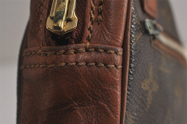 Authentic Louis Vuitton Monogram Pochette Sport Clutch Hand Bag Old Model 0562K