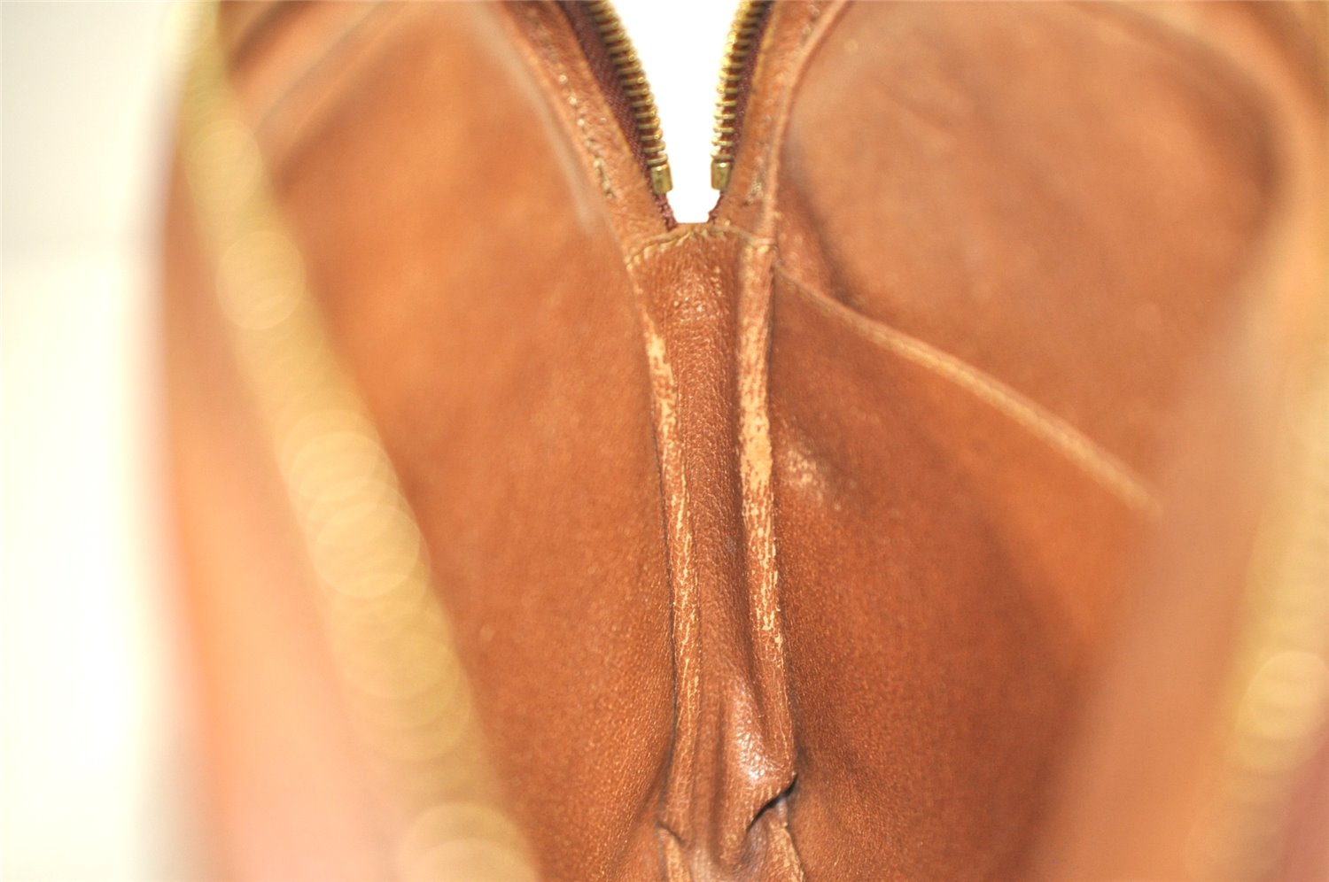 Authentic Louis Vuitton Monogram Pochette Sport Clutch Hand Bag Old Model 0562K