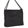 Authentic PRADA Nylon Tessuto Shoulder Hand Bag Purse Black 0564J