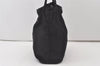 Authentic PRADA Nylon Tessuto Shoulder Hand Bag Purse Black 0564J