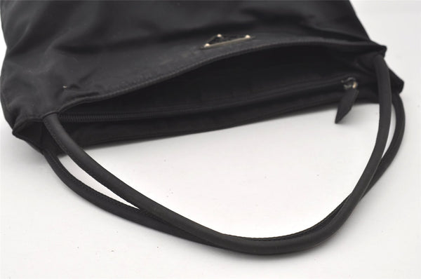 Authentic PRADA Nylon Tessuto Shoulder Hand Bag Purse Black 0564J