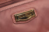 Authentic MIU MIU Matelasse Leather 2Way Shoulder Hand Bag Purse Pink 0566J