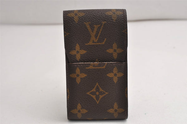 Authentic Louis Vuitton Monogram Etui Cigarette Case M63024 LV 0566K