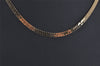 Authentic GIVENCHY Vintage Chain Pendant Necklace Gold Tone 0568K