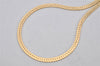 Authentic GIVENCHY Vintage Chain Pendant Necklace Gold Tone 0568K