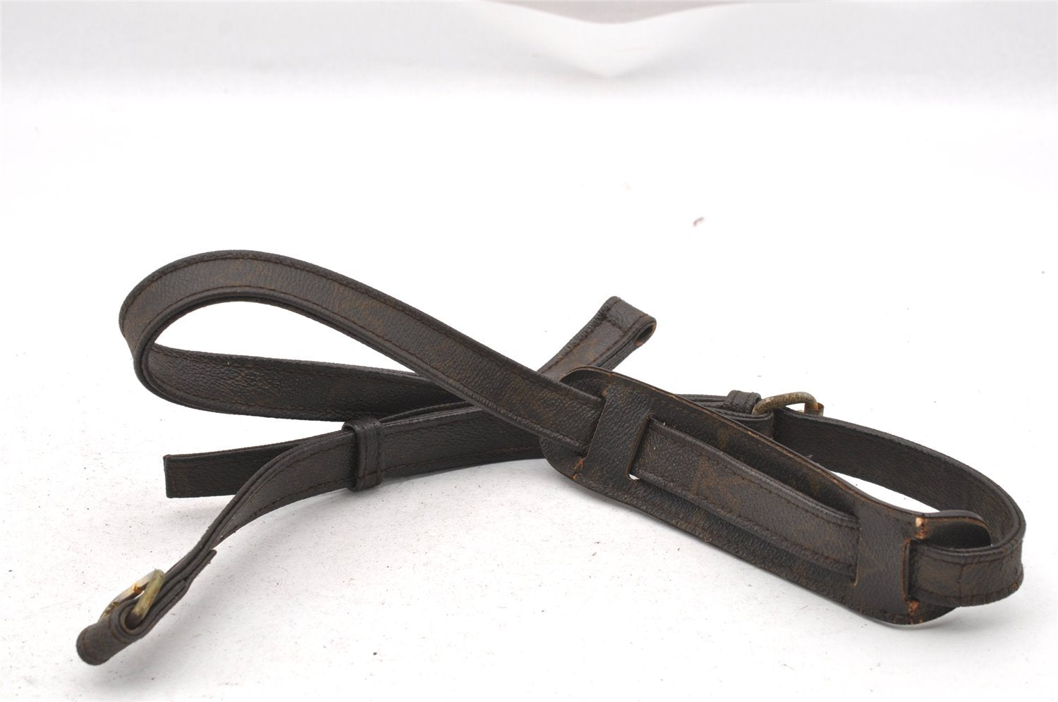 Authentic Louis Vuitton Monogram Marceau Shoulder Cross Bag Old Model Junk 0569I