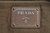 Authentic PRADA Nappa Gaufre 2Way Shoulder Hand Tote Bag Leather White 0569J