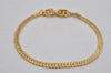 Authentic GIVENCHY Vintage Chain Bracelet Gold Tone 0569K