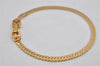 Authentic GIVENCHY Vintage Chain Bracelet Gold Tone 0569K